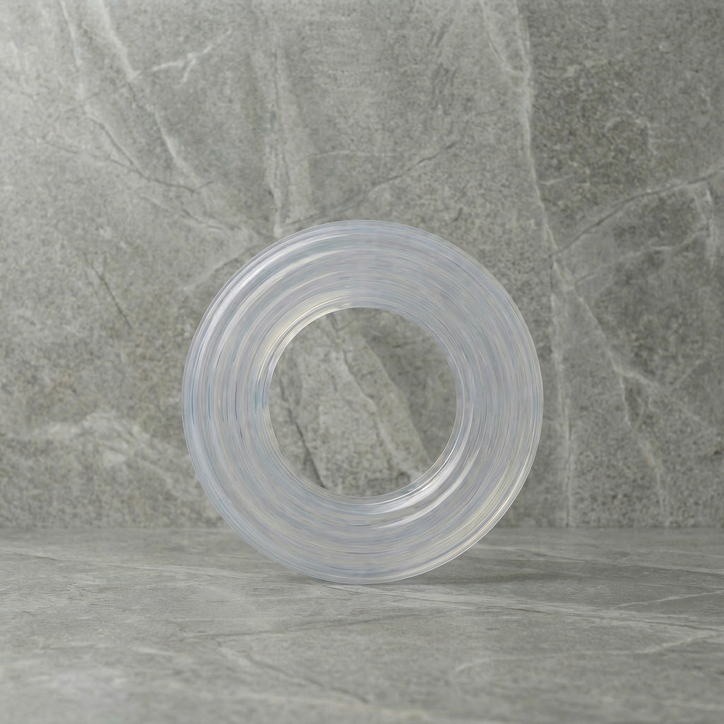 Cockring Basic in maat S van De Paarse Keizerin op witte achtergrond