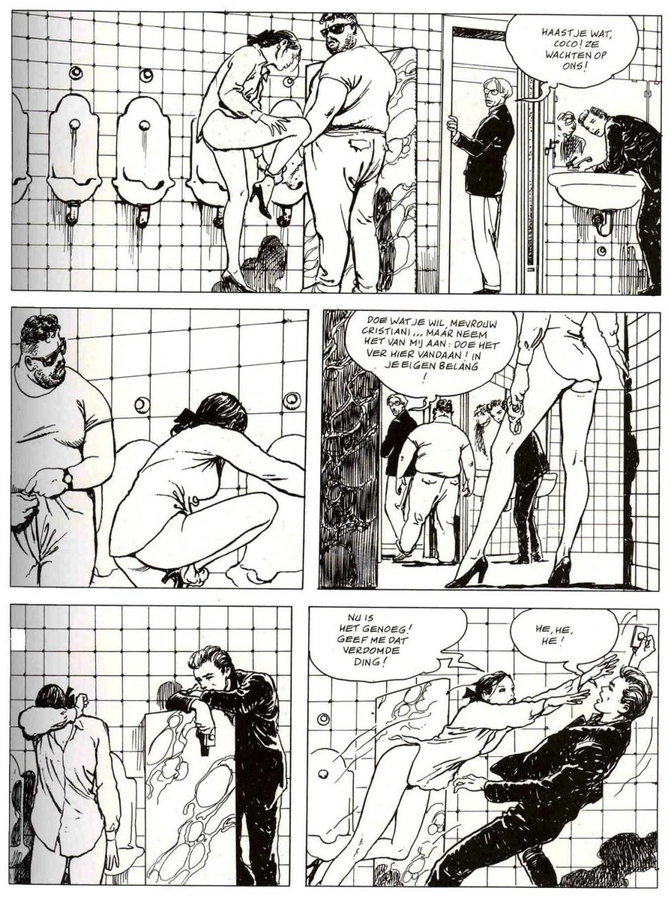 Erotische strip van Milo Manara, de Schakelaar deel 2, 9