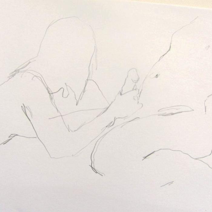 Erotische tekening van Mart Franken, no.12