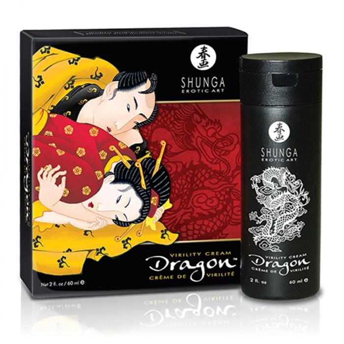 Shunga Dragon Cream, stimulerende gel voor hem en haar