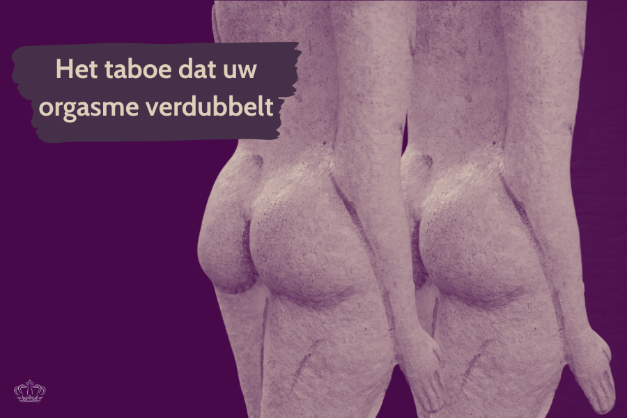 Illustratie bij het artikel over anale stimulatie en een intenser orgasme