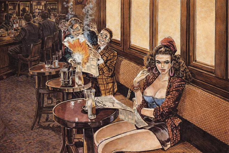 Erotisch stripverhaal van Horacio Altuna (geb. 1941)