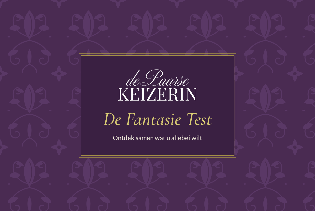 De Fantasie Test van De Paarse Keizerin