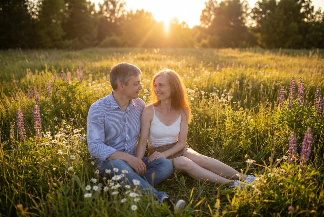 Verschil in zin in een relatie: koppel dat samen praat over verlangen en intimiteit