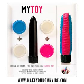 MyToy doe-het-zelf pakket om je eigen vibrerend siliconen speeltje te ontwerpen