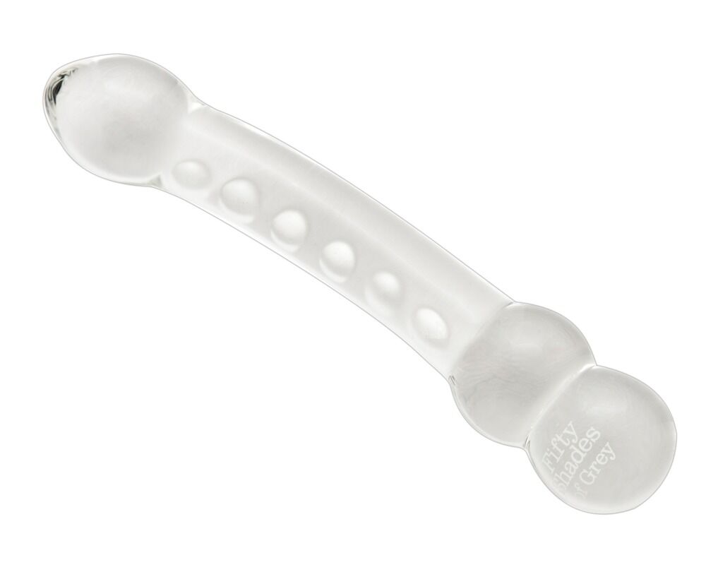Drive Me Crazy - Bolvormige Glazen Dildo