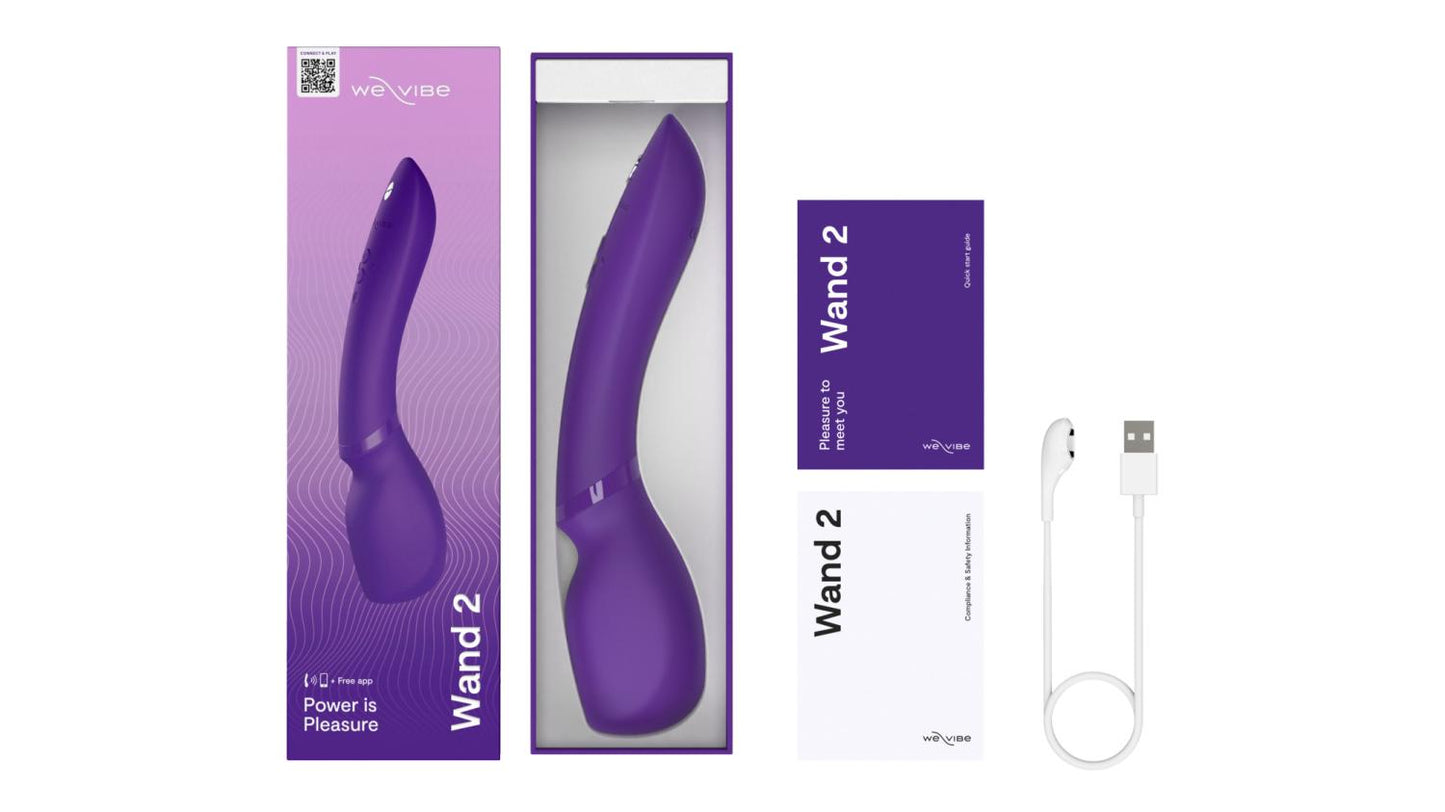 We-Vibe Wand 2: Draadloze Wand Vibrator met App