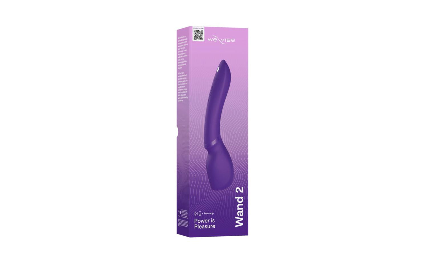 We-Vibe Wand 2: Draadloze Wand Vibrator met App