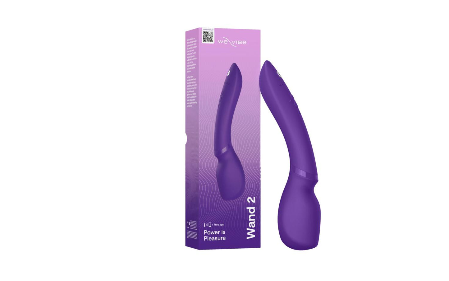 We-Vibe Wand 2: Draadloze Wand Vibrator met App