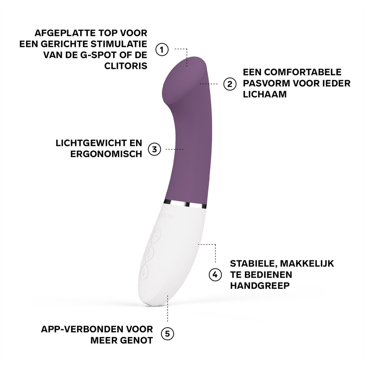 Gigi 3 app-gestuurde g-spot vibrator