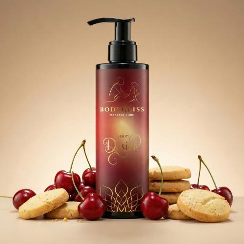 BodyGliss Cherry Desire Massageolie en Glijmiddel 150 ml
