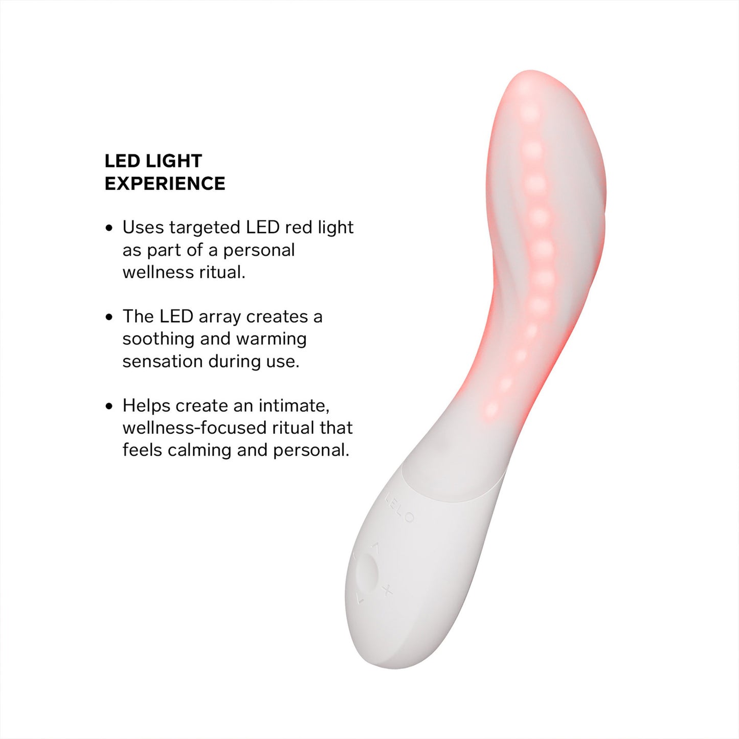 LELO Mona Spectra: wellnessmassager met roodlicht
