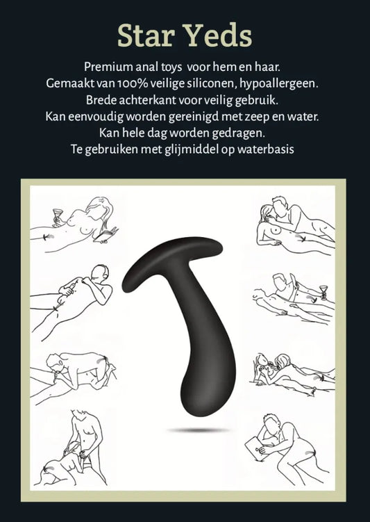 Star Yed 1 buttplug voor beginners