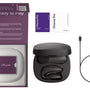 Sfeervolle weergave van zwarte We-Vibe Chorus Pro op neutrale ondergrond