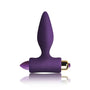 Petite Sensations vibrerende buttplug in het paars, met gouden bullet