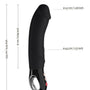 Afmetingen Big Boss: 23,5 cm totaal, 17 cm inbrengbaar, diameter 2,7 tot 4,5 cm