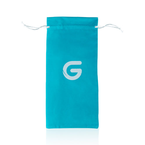 Roze glazen buttplug van Gildo in de verpakking