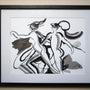 Liefdevol inktschilderij