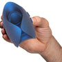 Zwarte Pulse Solo Essential stimulator van bovenaf gefotografeerd met details zichtbaar