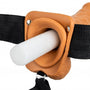 Holle strapon 18 cm detail holle binnenzijde met schuimvulling en riembevestiging