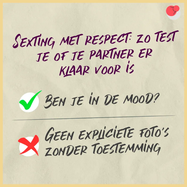 Illustratie bij artikel over sexting voorbeelden bij De Paarse Keizerin met tips en inspiratie