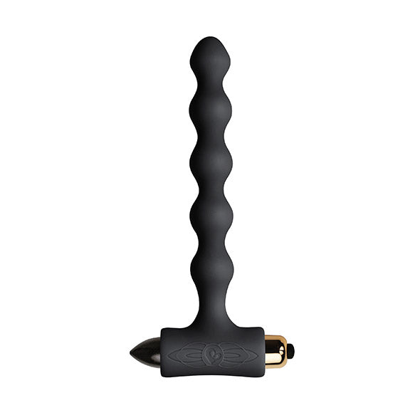 Sensations Pearls vibrerende analbeads van De Paarse Keizerin op witte achtergrond