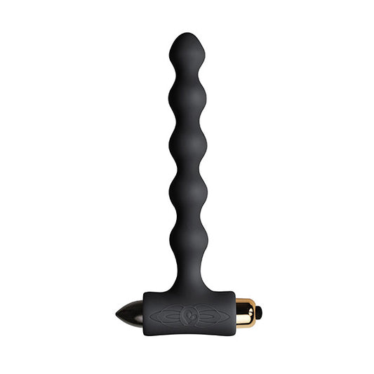 Sensations Pearls vibrerende analbeads van De Paarse Keizerin op witte achtergrond