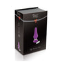 Plaisirs Secrets My Secret Vib paarse buttplug met vibrator in luxe zwarte doos
