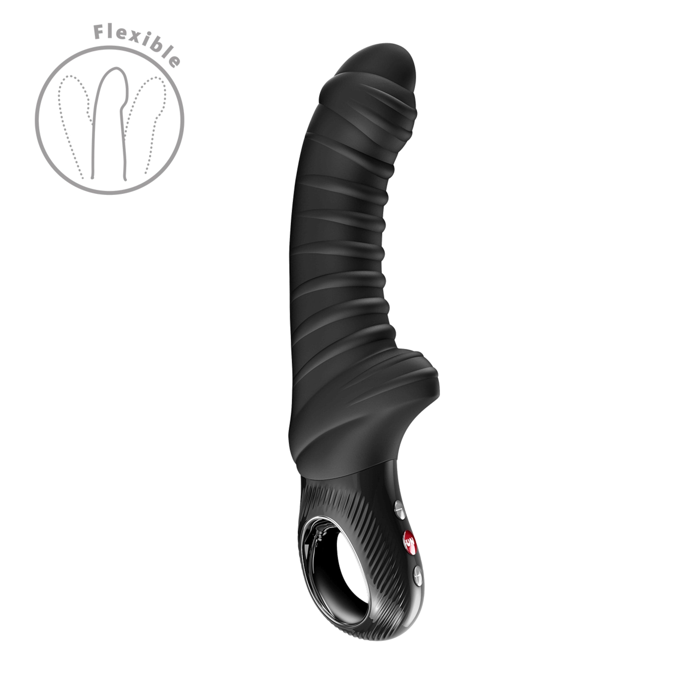 Gele Tiger vibrator met zwarte strepen, Fun Factory