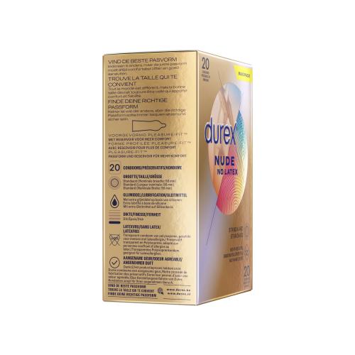 Durex Nude No Latex 20 stuks