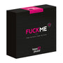 Fuck Me erotisch spel zwarte doos met roze-witte tekst van Tease & Please