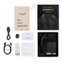 Golden Moments giftbox met Womanizer Premium en We-Vibe Chorus op witte achtergrond
