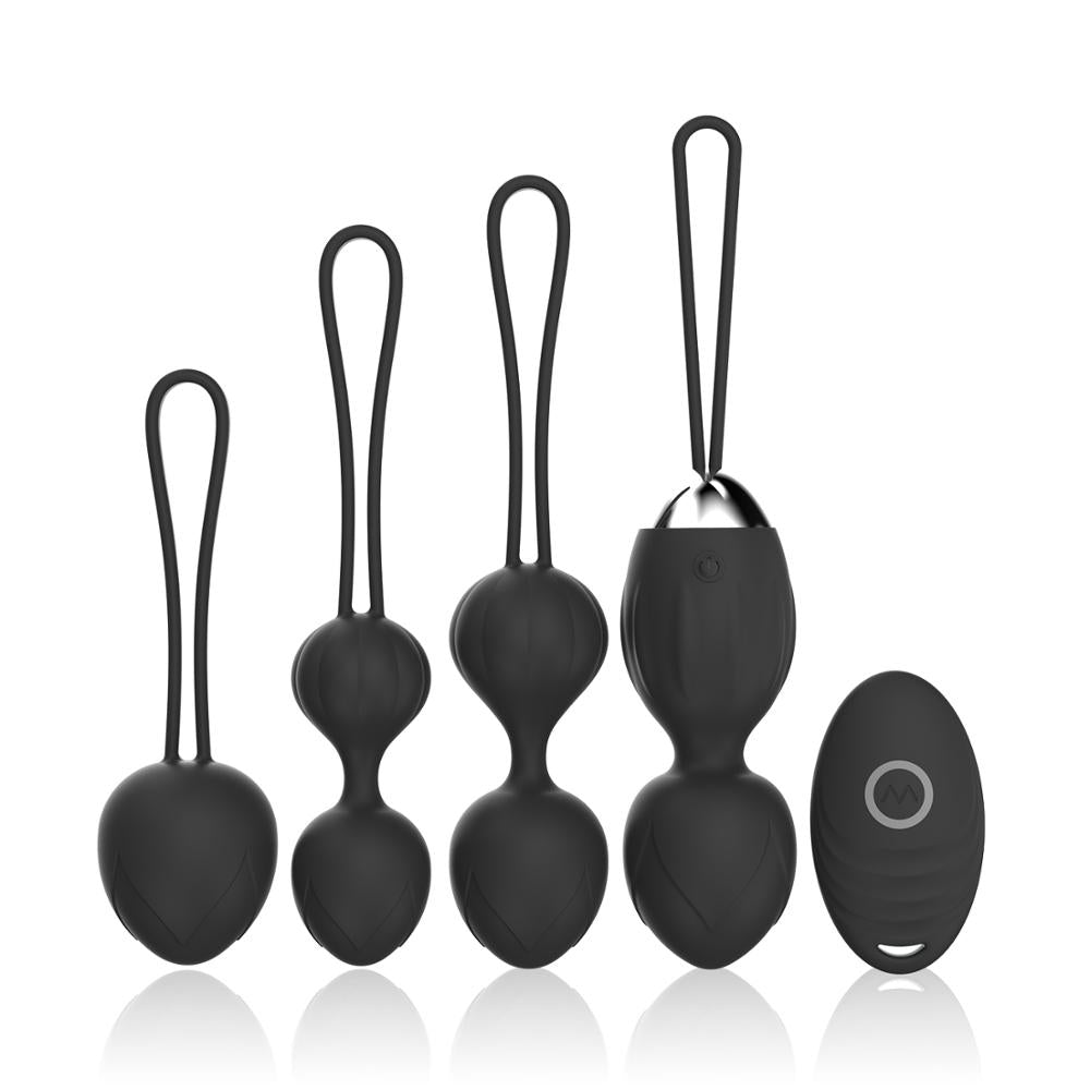 Overzicht complete kegelset met alle onderdelen en componenten van De Paarse Keizerin