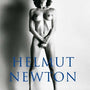 Helmut Newton TASCHEN fotoboek voorkant met zwartwit-omslagfotografie en blauwe titeltekst