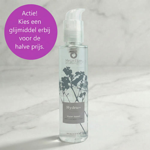 Hydra+ : Premium glijmiddel op waterbasis (150 ml)