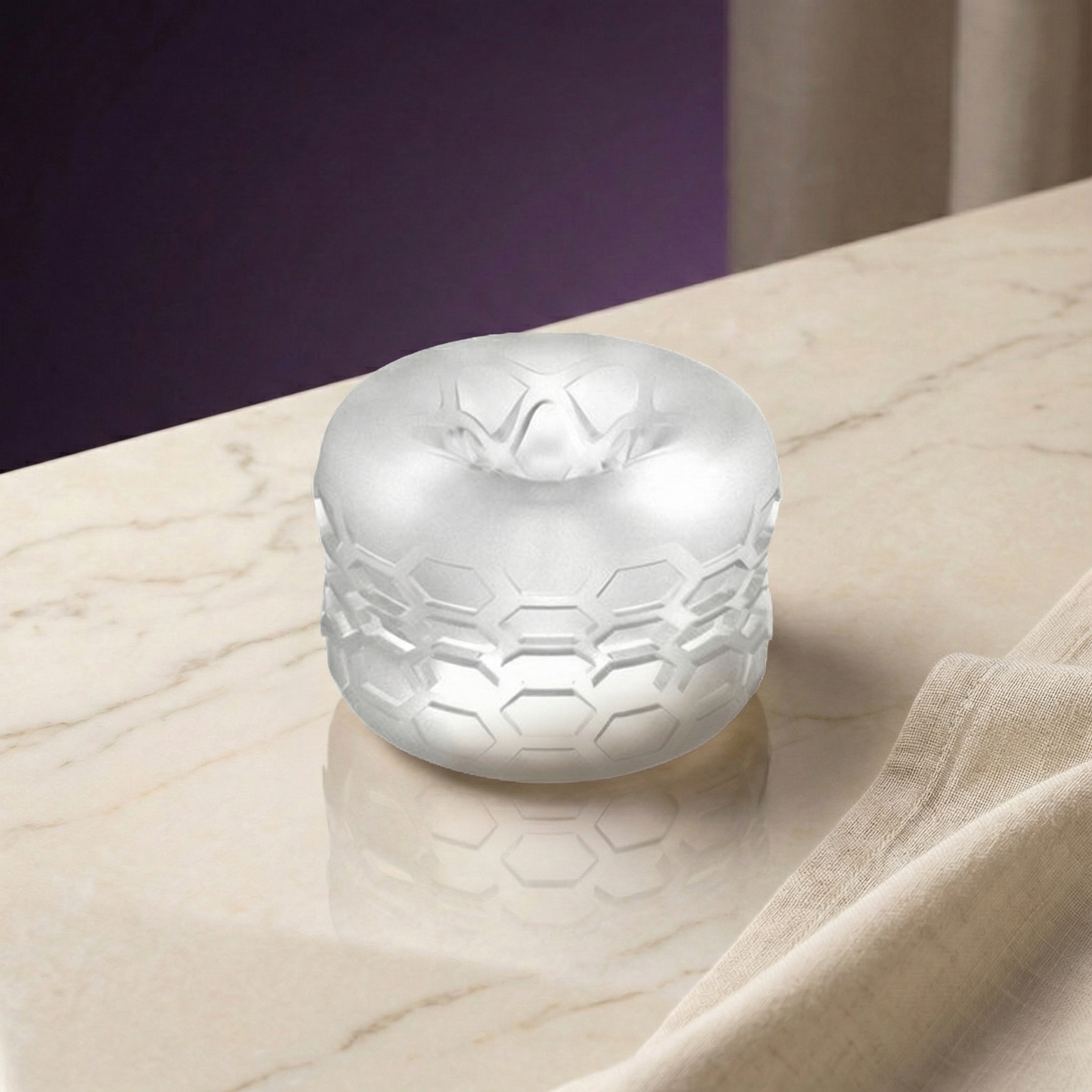 Sono intimate wellness product van De Paarse Keizerin, zijaanzicht met ergonomische vormgeving