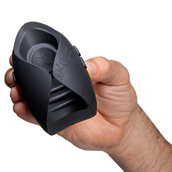 Pulse Solo Essential verpakking met zwart apparaat en bijgeleverde accessoires
