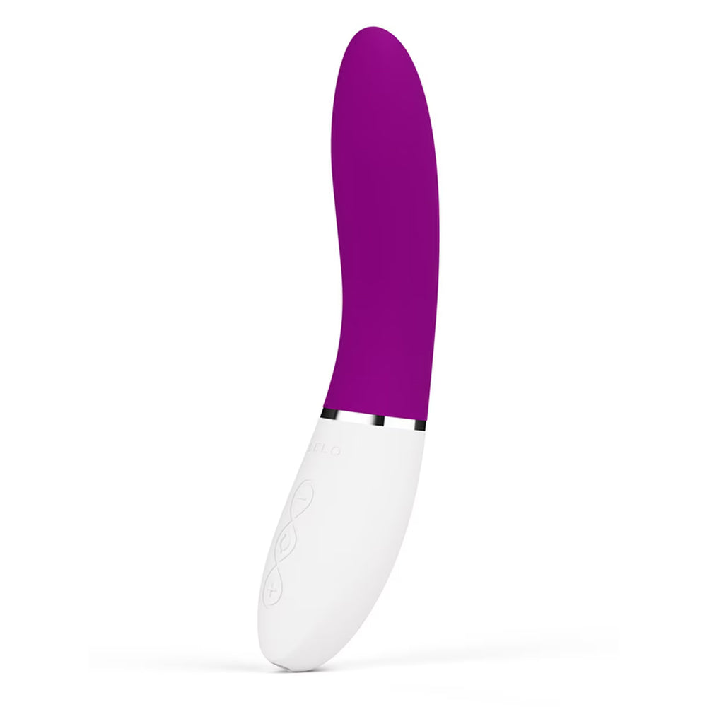 Lelo Liv 3 vibrator in deep rose, volledig aanzicht