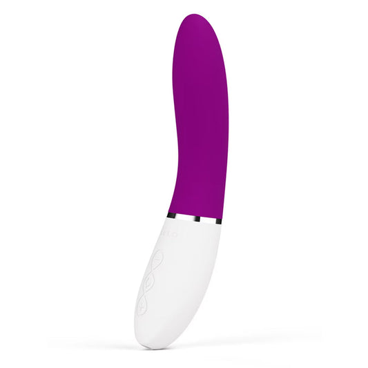 Lelo Liv 3 vibrator in deep rose, volledig aanzicht