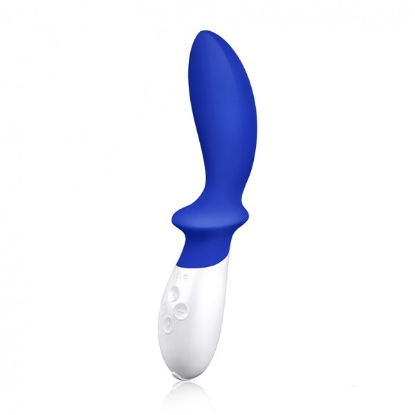 Lelo Loki prostaat vibrator in elegant zwart design op witte achtergrond