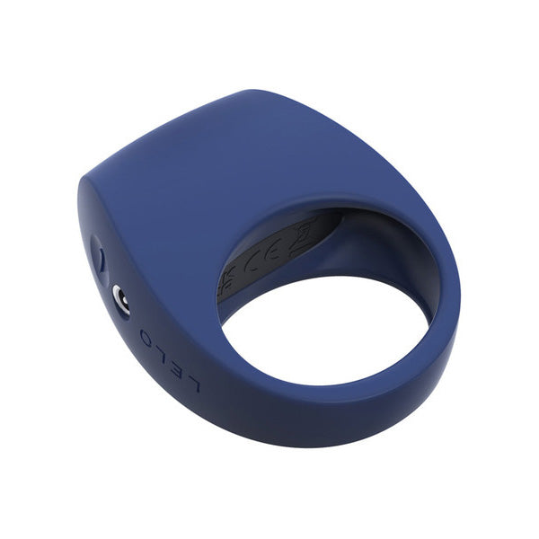 Lelo Tor 3 vibrerende cockring in base blue