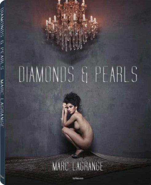Omslag van Diamonds & Pearls van Marc Lagrange met kroonluchter, uitgeverij teNeues