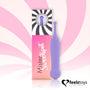 FeelzToys Mister Sweetspot clitorisvibrator in lila met verpakking, slanke siliconen pinpointstimulator