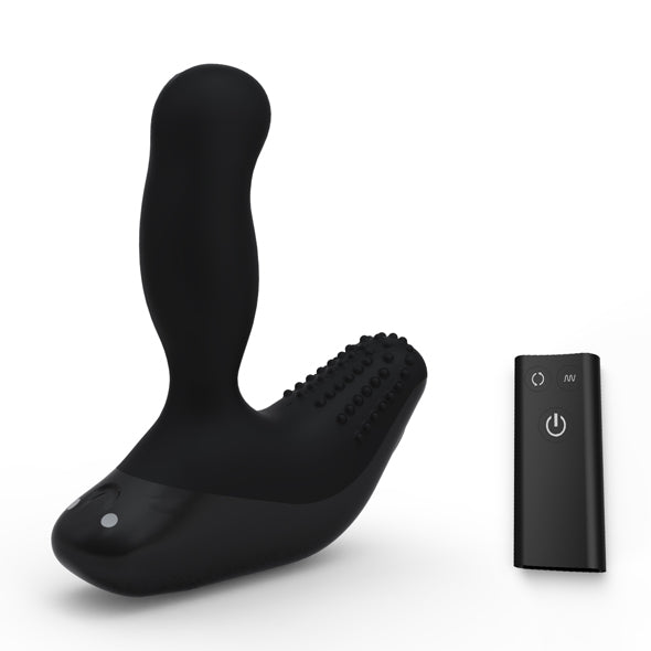 Luxe verpakking van Nexus Revo Stealth met accessoires en handleiding