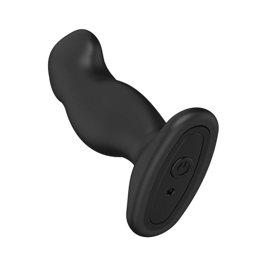 Nexus G-Play+ Medium, basis met de drukknop en de oplaadaansluiting