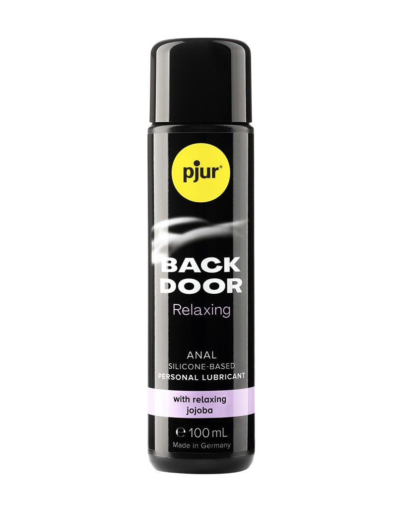 Pjur Backdoor Comfort Glide siliconenbasis glijmiddel 100ml fles vooraanzicht