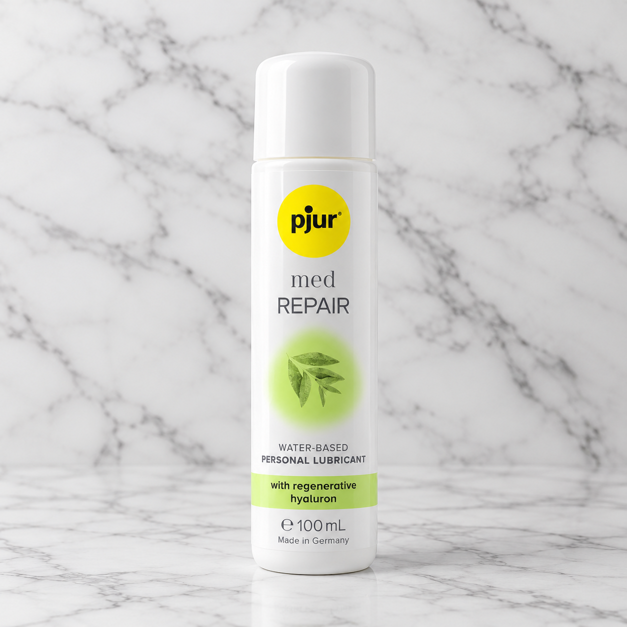 Pjur med Repair glide, glijmiddel op waterbasis met regenererend hyaluron, 100 ml, bij geirriteerd vaginaal slijmvlies