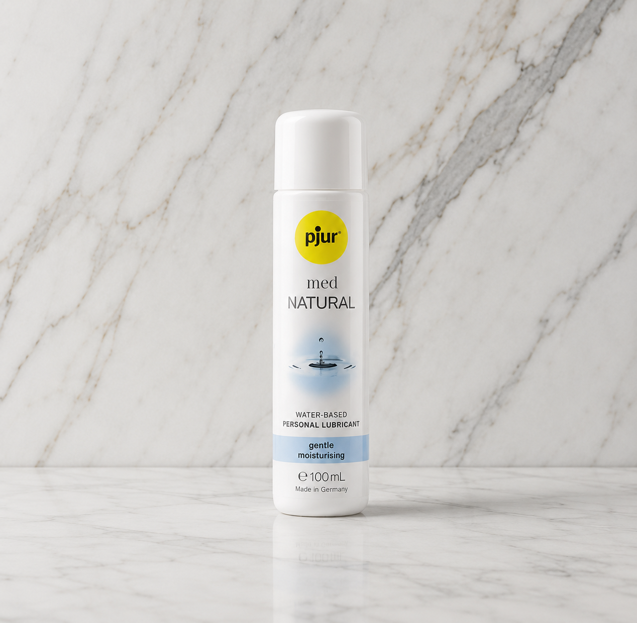 Pjur Med Natural Glide: zacht en vochtinbrengend glijmiddel (100 ml)