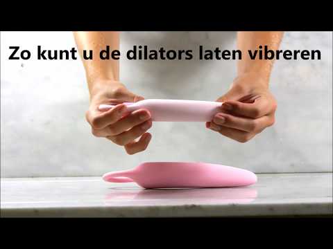 Video over de driedelige dilatorset met vibraties