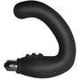 Zwarte Rocks-Off Rude-Boy prostaatmassager met gebogen vorm en vibratiemotor
